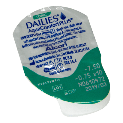 Dailies AquaComfort Plus Torics