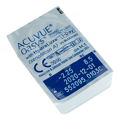 Acuvue Oasys 1-day with Hydraluxe