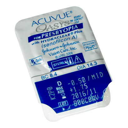 Acuvue Oasys for Presbyopia