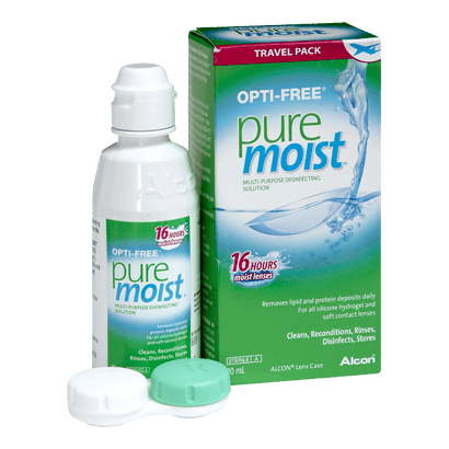Opti-Free pure moist flight pack